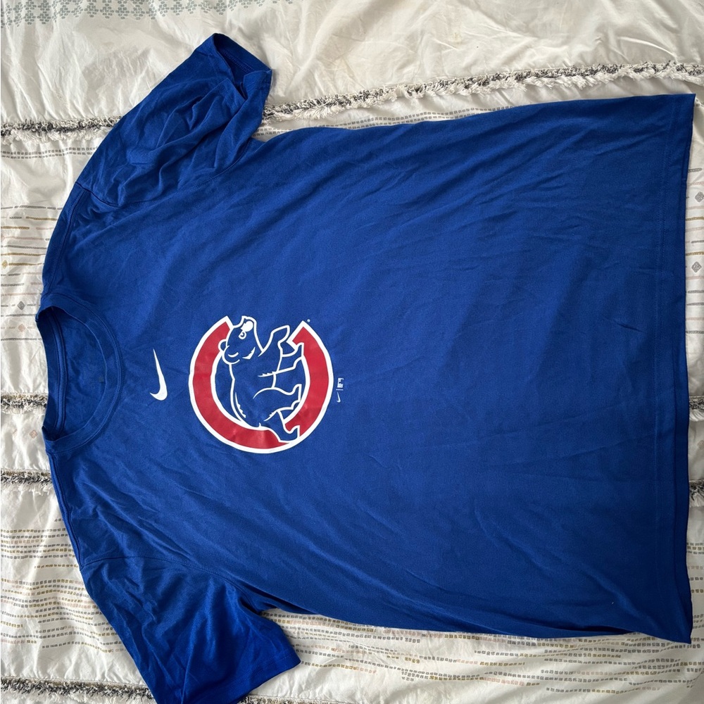 Nike Men's Blue Graphic T-Shirt